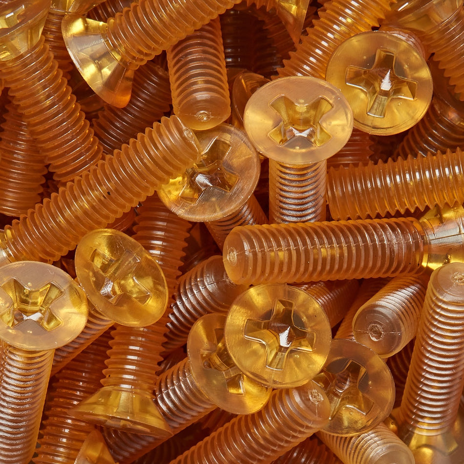 Vis à tête fraisée plate PEI Ultem DIN 965