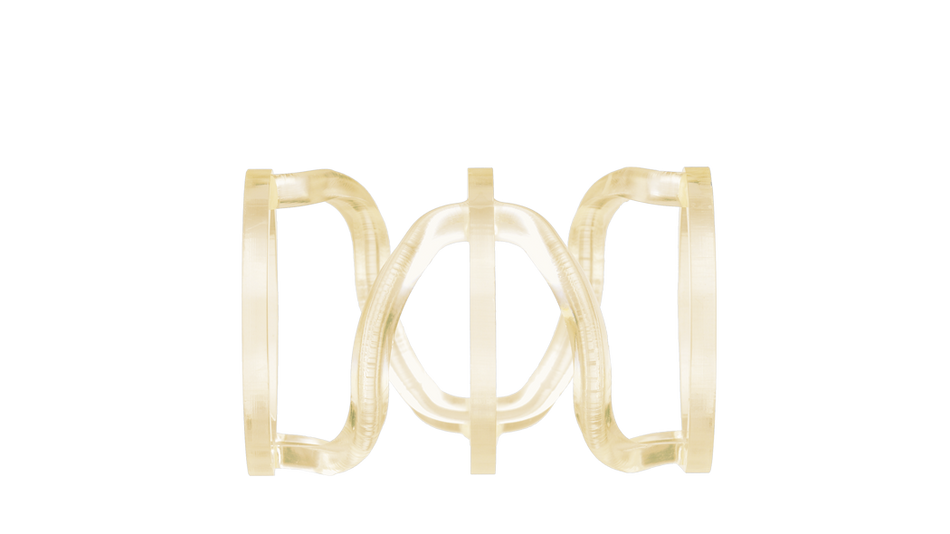 Ressort type OMEGA en polyphénylsulfone (PPSU) (19,5-24-36L)