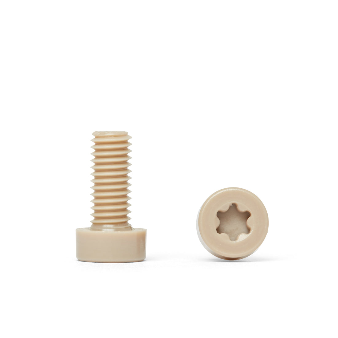 PEEK and PPS Vacuum compatible fasteners