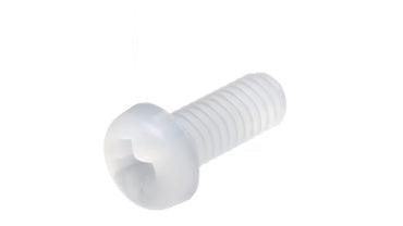 PVDF Screws, washers, and other components - High Performance Polymer-Plastic Fastener Components