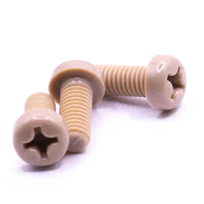 What are different types of, and uses for, polymer-plastic screws? - High Performance Polymer-Plastic Fastener Components