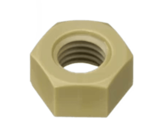 PEEK GF30 Nuts and Washers - High Performance Polymer-Plastic Fastener Components