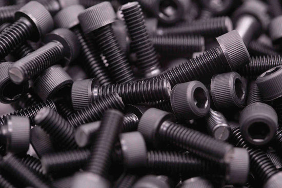 Plastic-Polymer M1.2 Screws, Bolts, Nuts, Washers - High Performance Polymer-Plastic Fastener Components