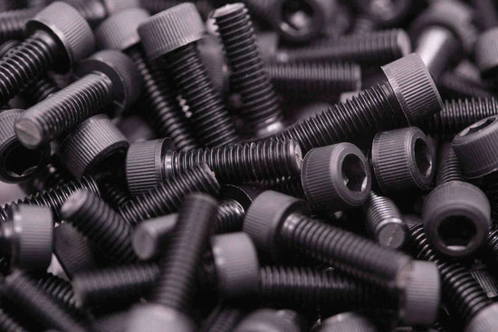 Plastic-Polymer M8 Screws, Bolts, Nuts, Washers - High Performance Polymer-Plastic Fastener Components