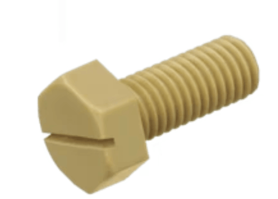 Polymer Hexagon Bolts - High Performance Polymer-Plastic Fastener Components