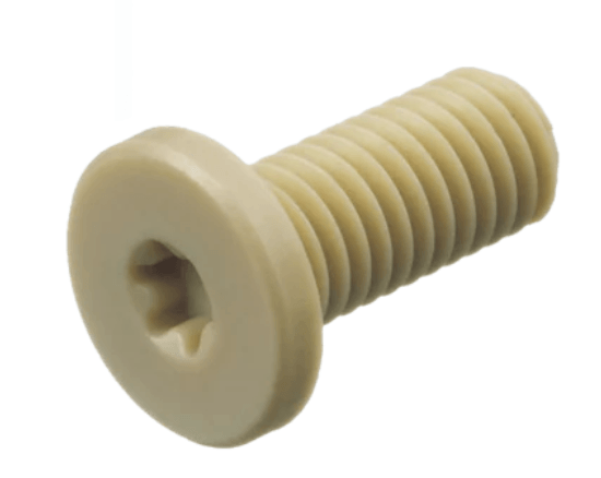 Polymer Ultra Low Socket Head Screws - High Performance Polymer-Plastic Fastener Components