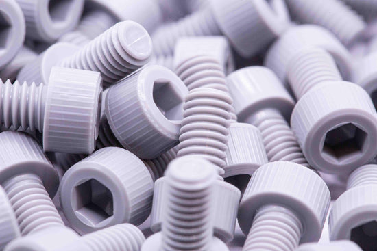 PVC Polyvinyl Chloride Fasteners - High Performance Polymer-Plastic Fastener Components