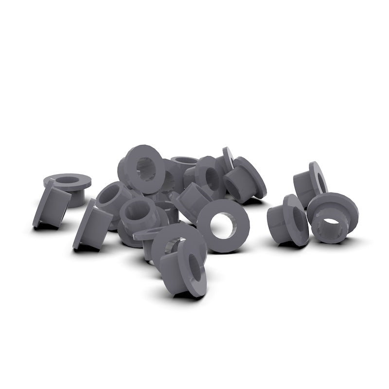 Kundenspezifisch gefertigte Flanschbuchsen aus Polyvinylchlorid (PVC)