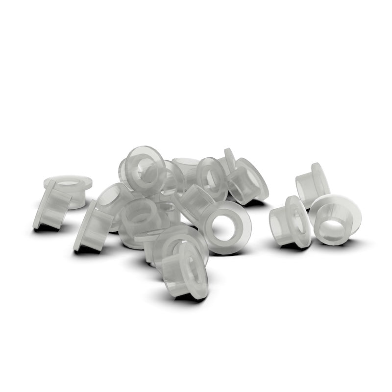 Kundenspezifisch gefertigte Flanschbuchsen aus Polyvinylidenfluorid (PVDF)