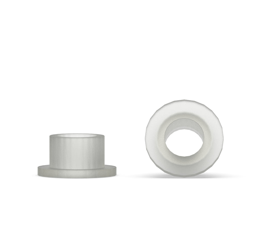 Kundenspezifisch gefertigte Flanschbuchsen aus Polyvinylidenfluorid (PVDF)