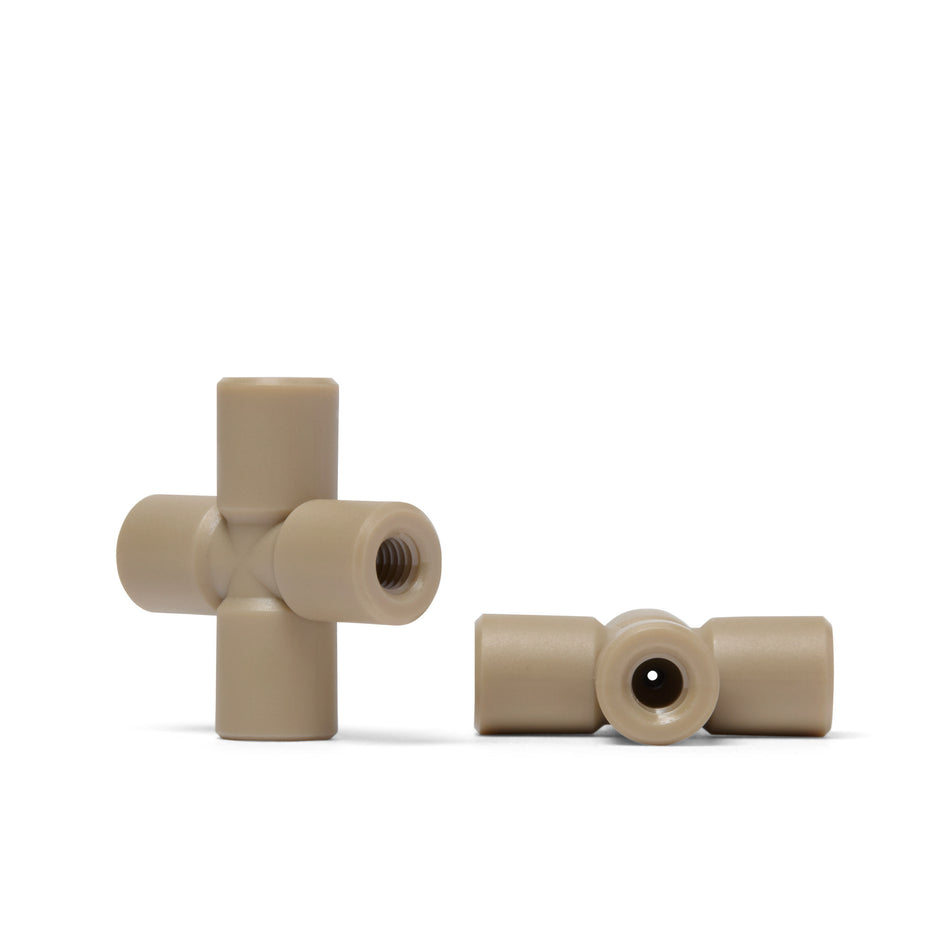 HPLC PEEK Four Way Union/Cross  (for 1/16" OD Tubing)