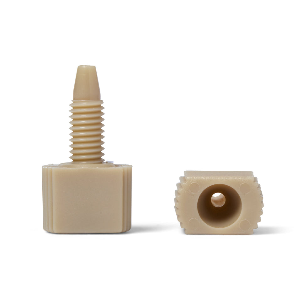 Raccord à tête plate HPLC PEEK (pour tube de diamètre extérieur 1/16")