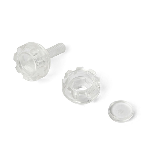 Polycarbonate thumb screw adaptor