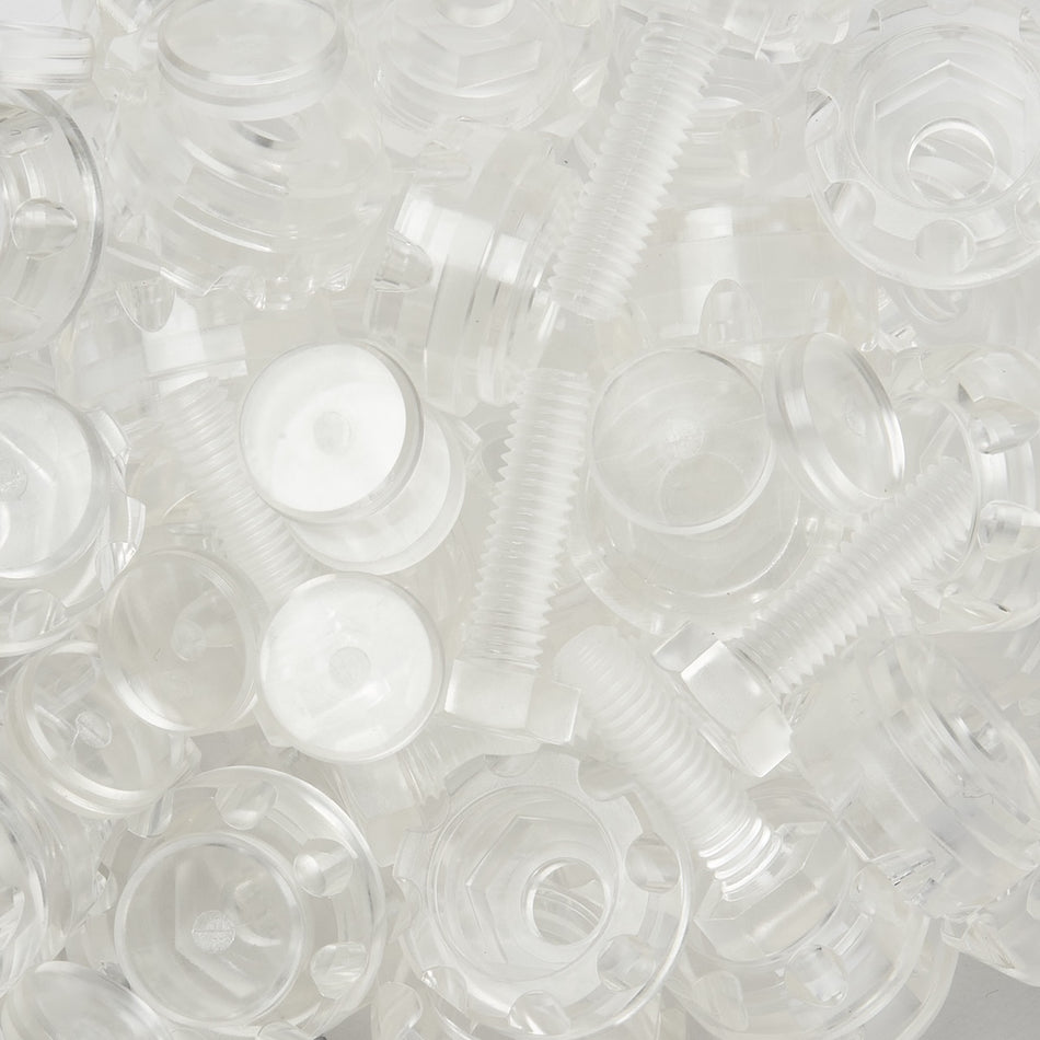 Adaptateur de vis à oreilles en polycarbonate