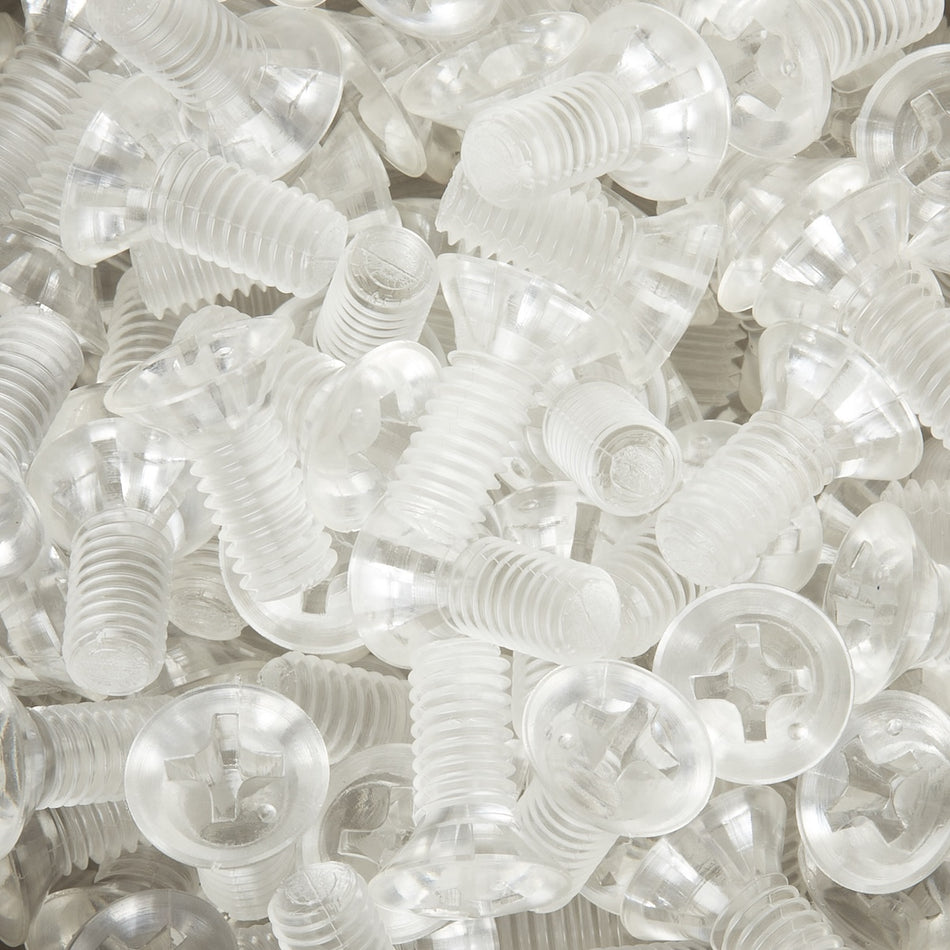 Vis à tête fraisée en polycarbonate - Phillips à empreinte cruciforme - DIN 965