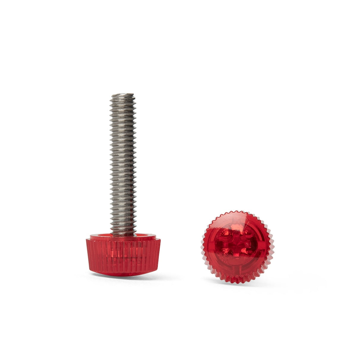 Polycarbonate Thumb Screw (Stainless Steel Thread) - DIN 653