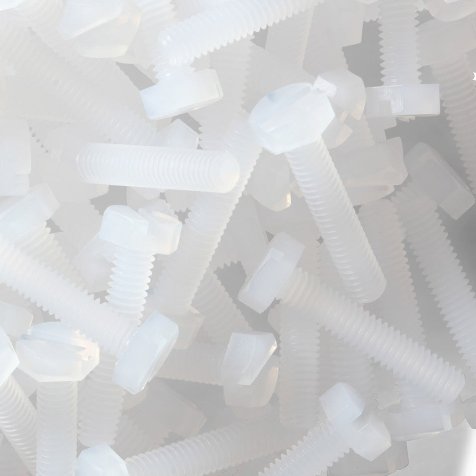 Boulons hexagonaux fendus en PFA - DIN 933 SZ