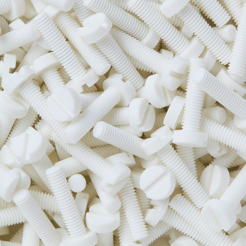 Polypropylene Slotted Cheese Head Screw - DIN 84