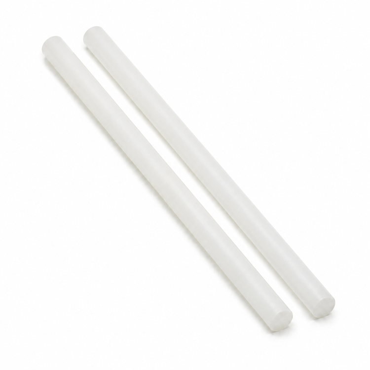 PVDF (Kynar) Natural Unfilled Rod/Bar