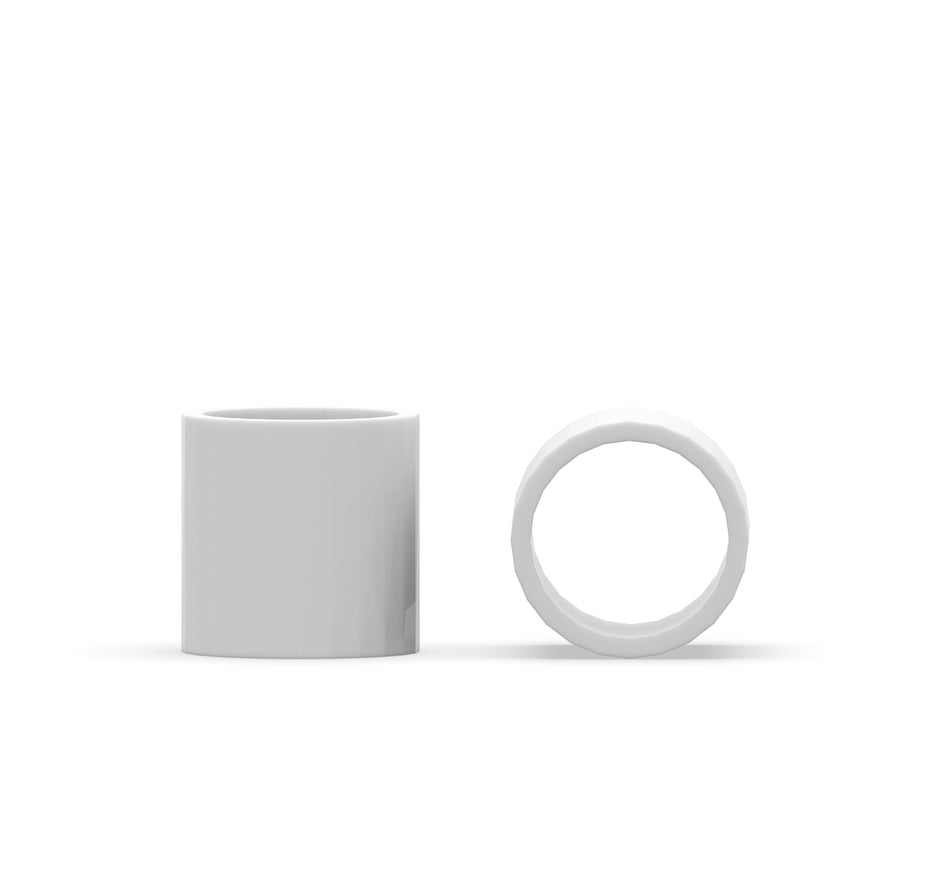 Kundenspezifisch gefertigte Buchsen/Abstandshalter aus Polyacetal (POM)