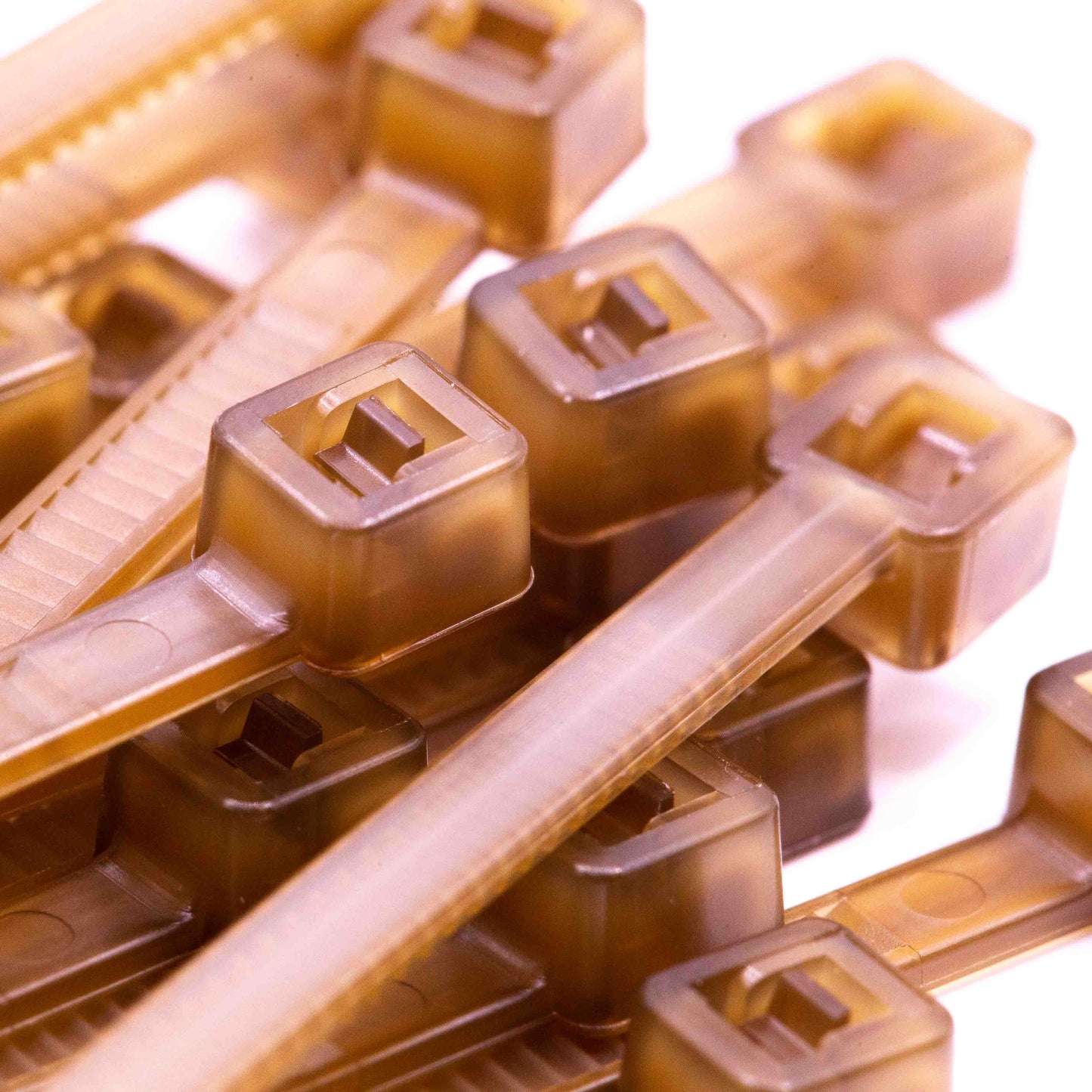 PEEK Cable Ties - High Performance Polymer-Plastic Fastener Components