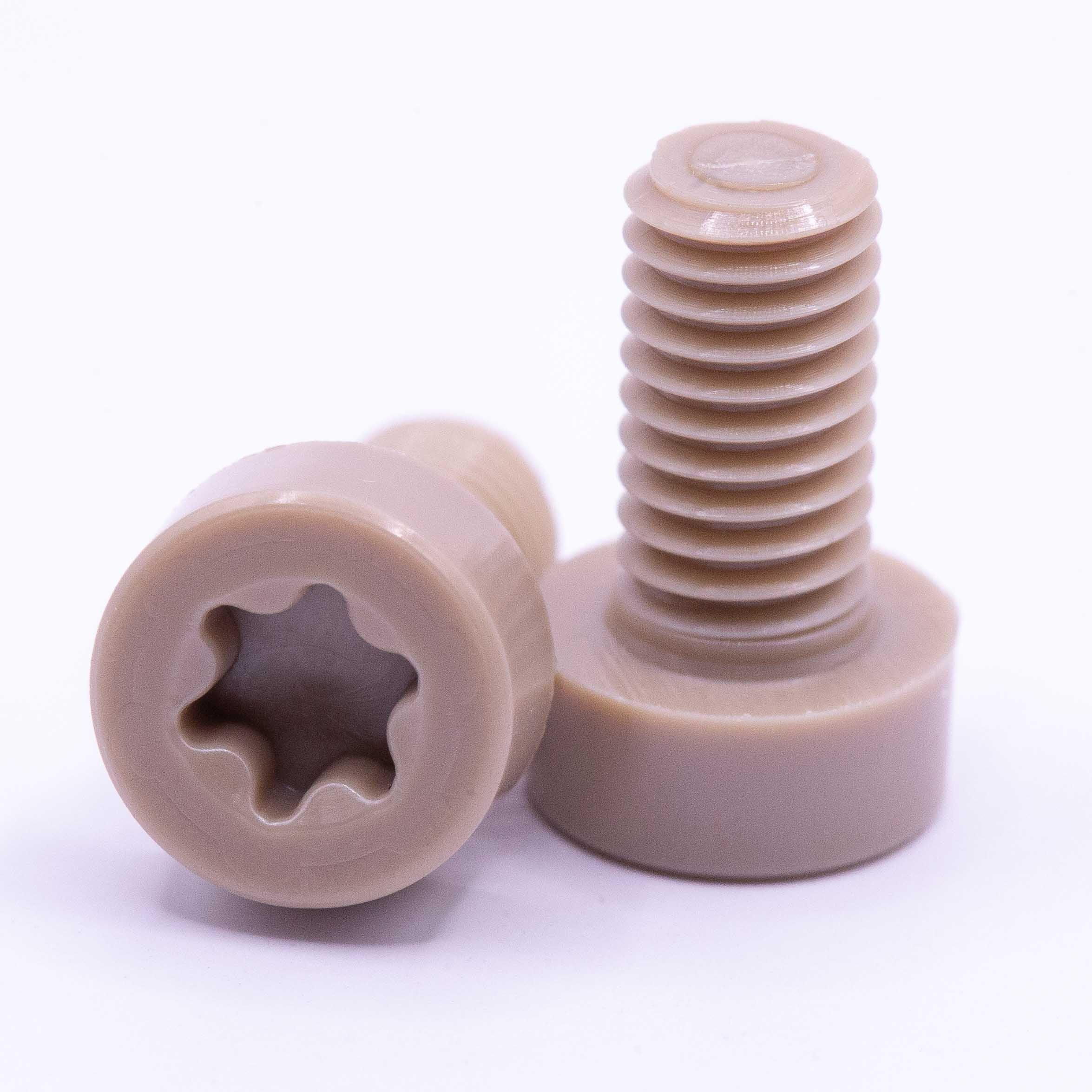 PEEK Torx-Hexalobular Low Socket-Cylinder Head Cap Screw – High Performance  Polymer