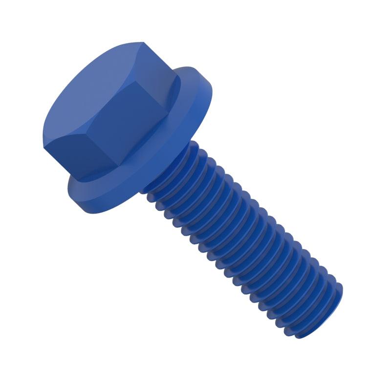 PTFE Coated Stainless Steel Hexagon Head Flange Bolts - High Performance Polymer-Plastic Fastener Components