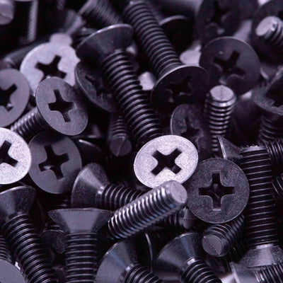 RENY Countersunk Flat Head Screws - High Performance Polymer-Plastic Fastener Components