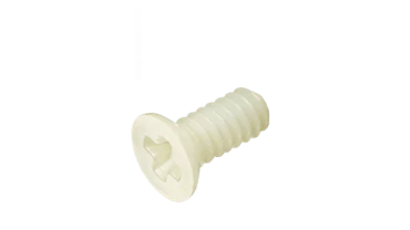 RENY Micro Countersunk Flat Head Screws - High Performance Polymer-Plastic Fastener Components